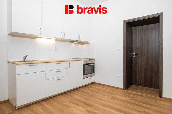 Pronájem bytu 2+kk, Brno - Zábrdovice, ul. Francouzská, výtah, po kompletní rekonstrukci