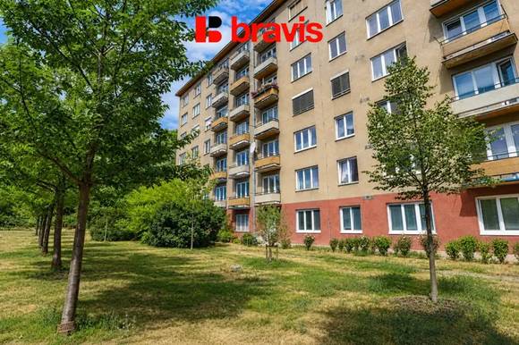 Pronájem bytu 2+1 54 m², Brno - Trýbova, Balkon