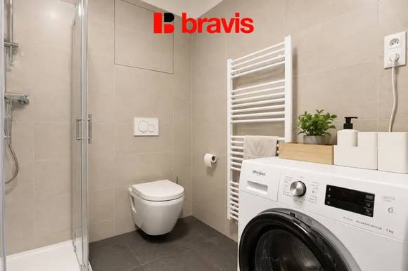 Pronájem moderního bytu 2+kk, Brno - Horní Heršpice, ul. Bohunická