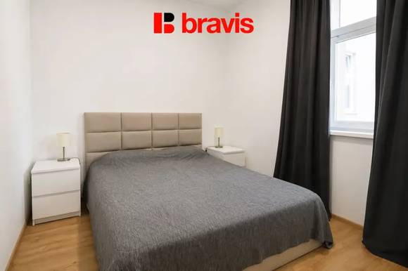 Pronájem bytu 2+kk 60 m², Brno - Zábrdovice, parkovací stání, nezařízený