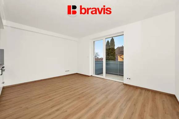 Pronájem bytu 1+kk, ulice Wolkerova, novostavba, balkon, sklep