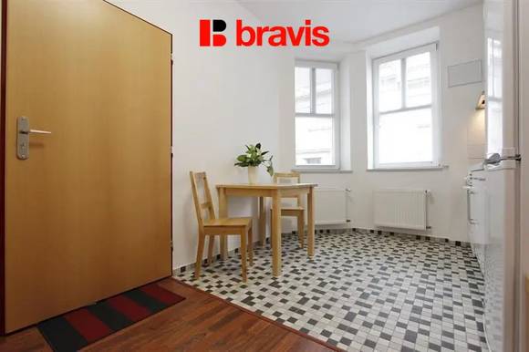 Pronájem pěkného zařízeného bytu 2+kk Brno - Žabovřesky, ul. Doležalova