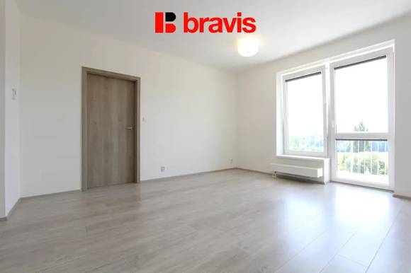 2+kk apartment for rent, Brno - Žebětín, Přírodí street, new building, balcony, cellar