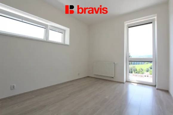 2+kk apartment for rent, Brno - Žebětín, Přírodí street, new building, balcony, cellar