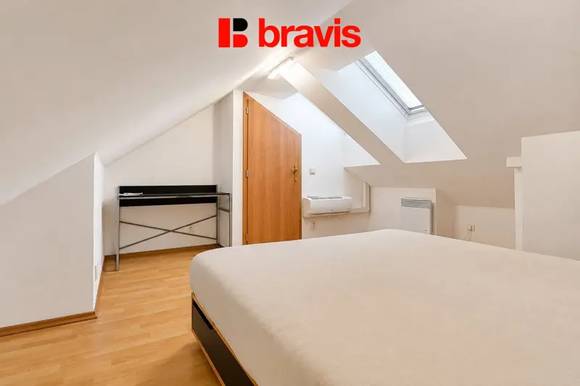 Pronájem bytu 3+kk 63 m², Brno - Černovice, ulice Zvěřinova, klimatizace, zařízený
