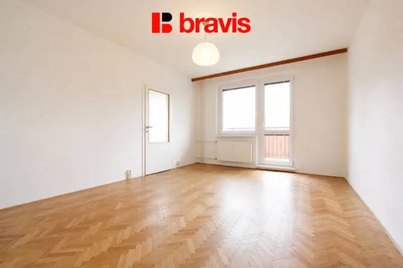 Pronájem bytu 1+1, ul. Filipova, Brno - Bystrc, lodžie, klidná lokalita