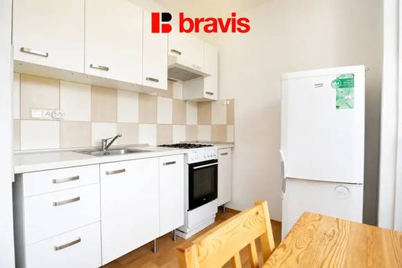 Pronájem bytu 1+1, ul. Filipova, Brno - Bystrc, lodžie, klidná lokalita