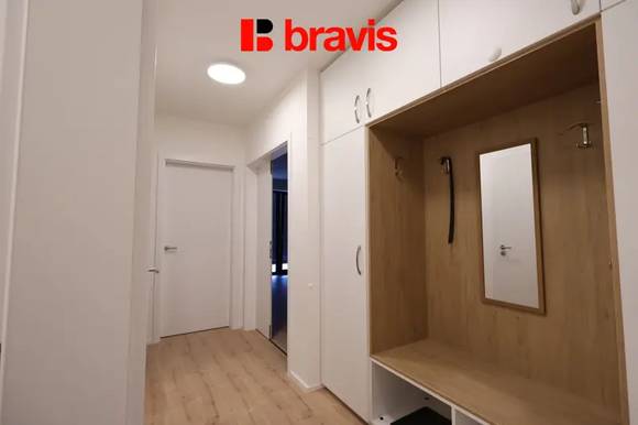 Pronájem novostavby bytu 2+kk s terasou, garážovým stáním a sklepem – Brno, Lom Růženin