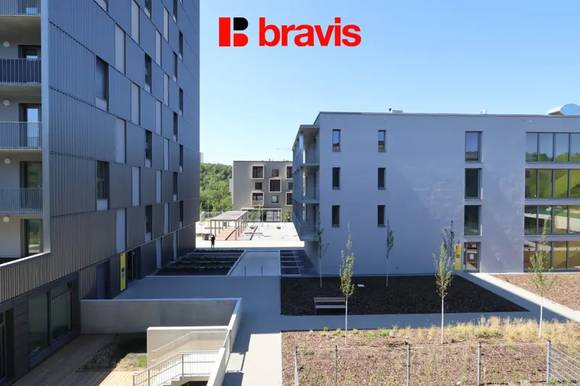 Pronájem novostavby bytu 2+kk s terasou, garážovým stáním a sklepem – Brno, Lom Růženin