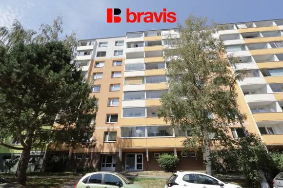 Pronájem bytu 1+1, Brno - Bystrc, lodžie, šatna, částečně zařízený, ul. Kuršova