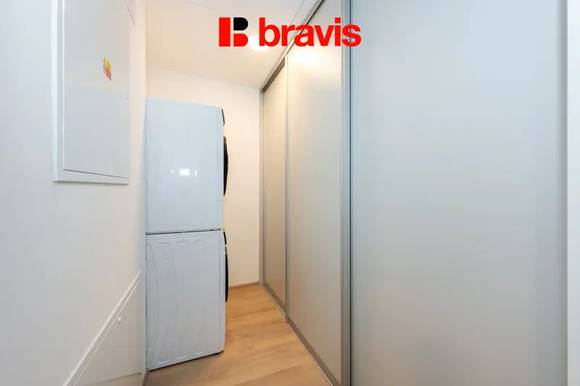 Pronájem bytu 1+kk rezidence „NOVÉ SADY“ na ul. Nové sady, novostavba, chytrá domácnost, rekuperace, šatna, klimatizace, lodžie, sklep,možnost garážového stání