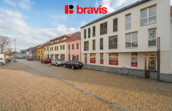 Pronájem bytu 2+kk, ulice Sušilovo náměstí, Rousínov, lodžie, novostavba, nízkoenergetický dům, možnost parkování