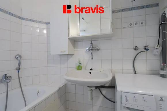 Pronájem bytu 2+1, Brno - Stránice, pro studenty, zařízený, ul. Údolní