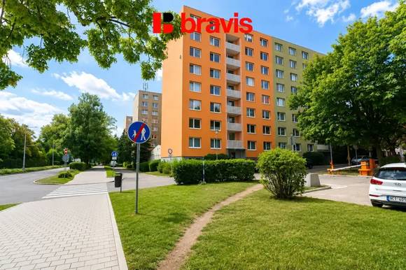 Pronájem bytu 2+1, ul. Chodská, Brno - Královo Pole, balkon, po částečné rekonstrukci