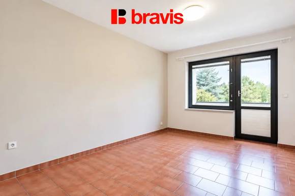 Pronájem bytu 2+kk, ulice Horní, Brno-Štýřice, terasa, zahrada, blízko centra města