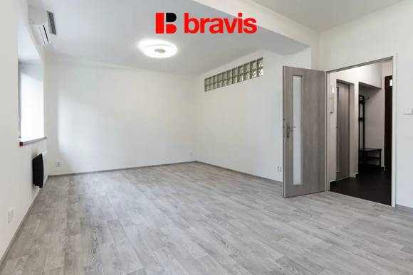 Pronájem moderního bytu 2+kk, ul. Dvorského, Brno - Štýřice, klimatizace, dobrá dostupnost v blízkosti Spielberk office