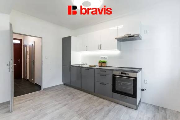 Pronájem moderního bytu 2+kk, ul. Dvorského, Brno - Štýřice, klimatizace, dobrá dostupnost v blízkosti Spielberk office