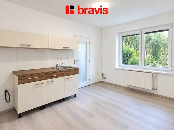 Pronájem útulného bytu 1+kk, Brno – Starý Lískovec, ul. Klobásova