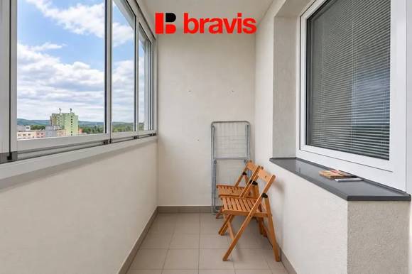 Pronájem bytu 2+1, Brno - Bystrc, ul. Kuršova, po rekonstrukci, balkon, sklep