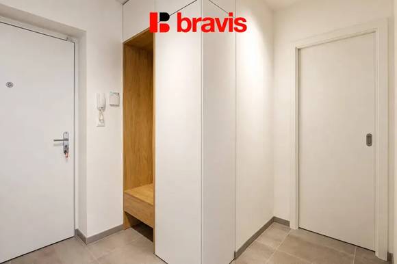 Pronájem bytu 2+kk, Brno - Sadová, ul. Ondřeje Sekory, novostavba, terasa, sklep, garážové stání