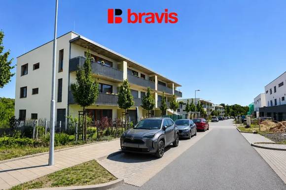Pronájem bytu 2+kk, Brno - Sadová, ul. Ondřeje Sekory, novostavba, terasa, sklep, garážové stání