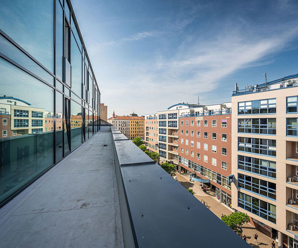 Centrum města za rohem